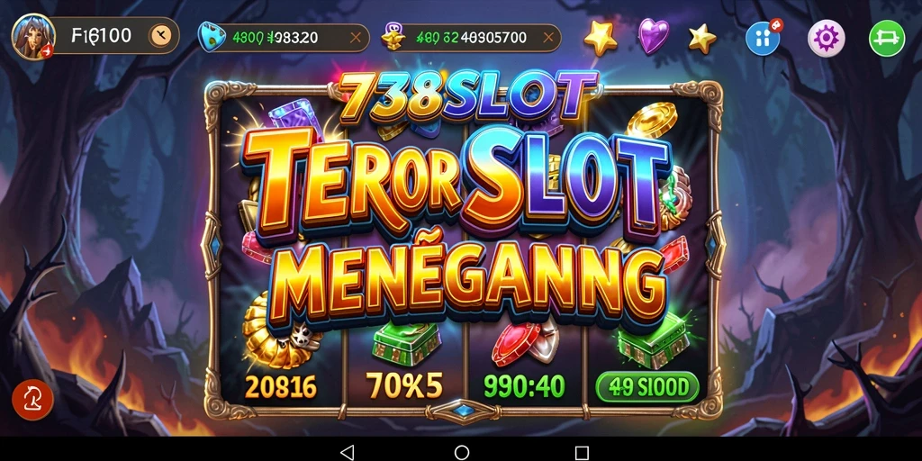 Screenshot gameplay yang menampilkan suasana Horror yang mencekam.