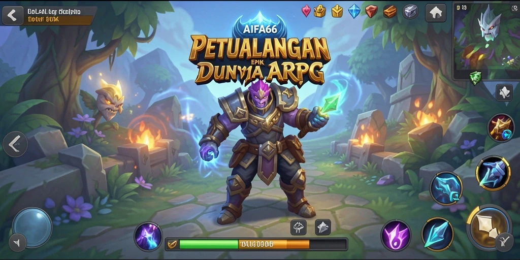Tampilan aksi dinamis dalam gameplay AIFA66 yang menantang.