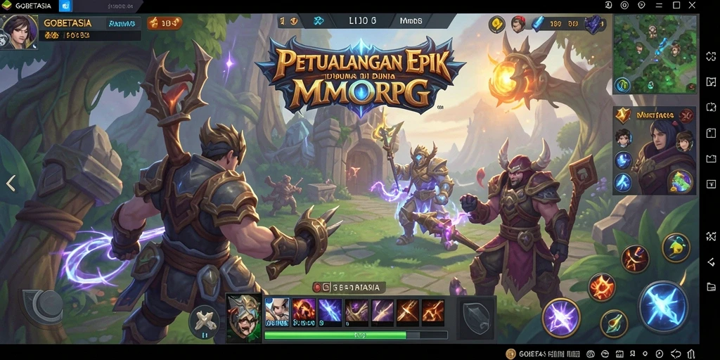 Gameplay seru dan grafik menawan dalam GOBETASIA.