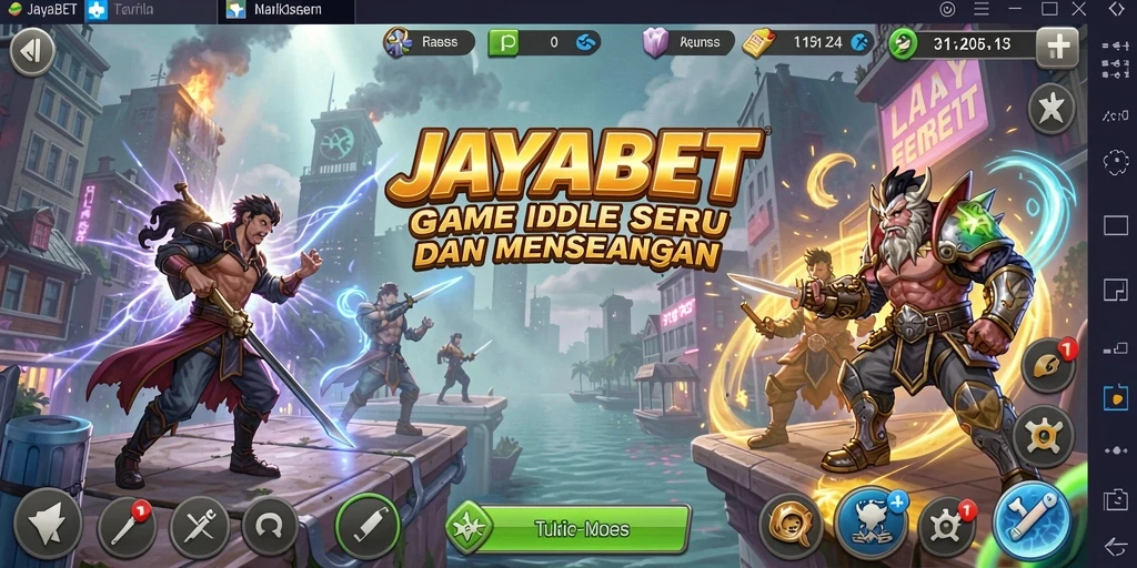 Tampilan utama gameplay <strong>JAYABET</strong> yang memikat dan interaktif.