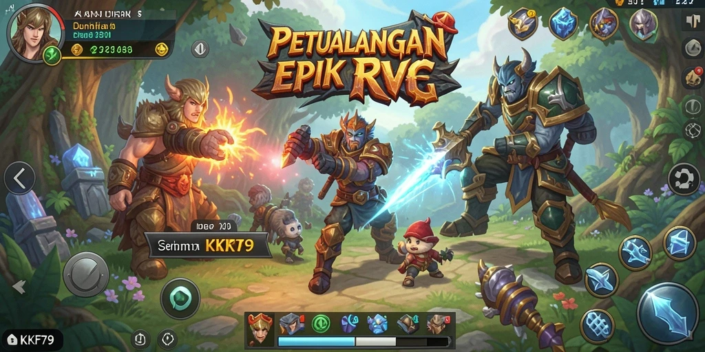 Tampilan gameplay KPK79 yang mendebarkan dan penuh aksi.