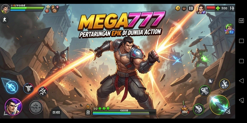 Gameplay action mendebarkan dalam MEGA777 dengan grafis yang menakjubkan.