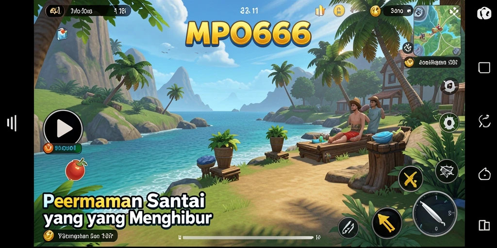 Screenshot gameplay MPO666 menunjukkan keseruan bermain dengan teman.