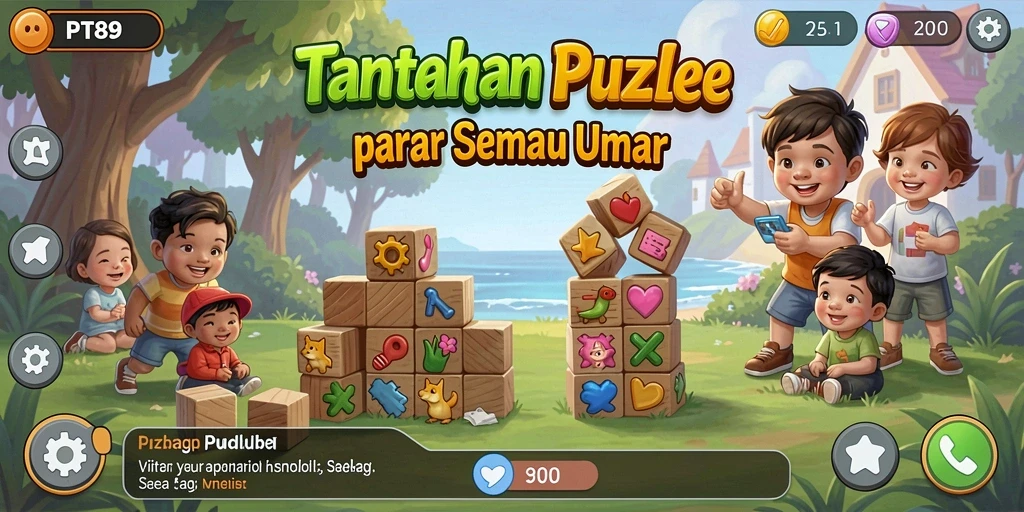 Gameplay seru dan menantang dari PT89 dalam bentuk puzzle.