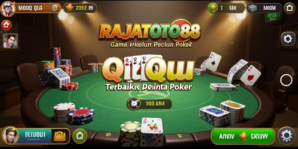 Tampilan gameplay QiuQiu yang seru dan penuh strategi.