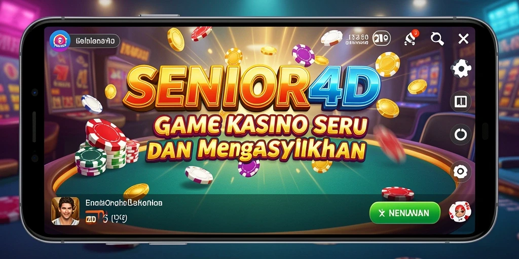 Gameplay menegangkan dan seru di SENIOR4D.
