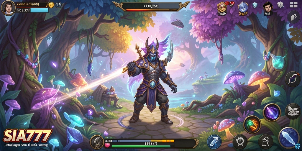 Screenshot gameplay SIA777 yang menampilkan aksi petualangan yang mendebarkan.